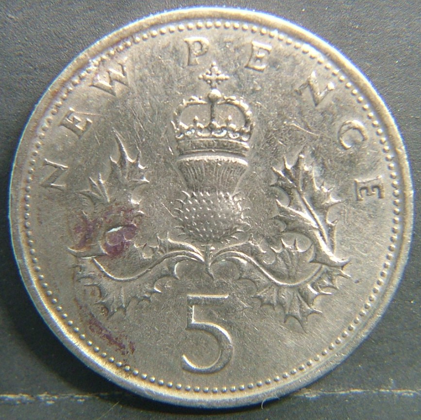 Additional view 2 of 🇬🇧 United Kingdom – Monarchs and Milestones 5 Pence 1970 coin