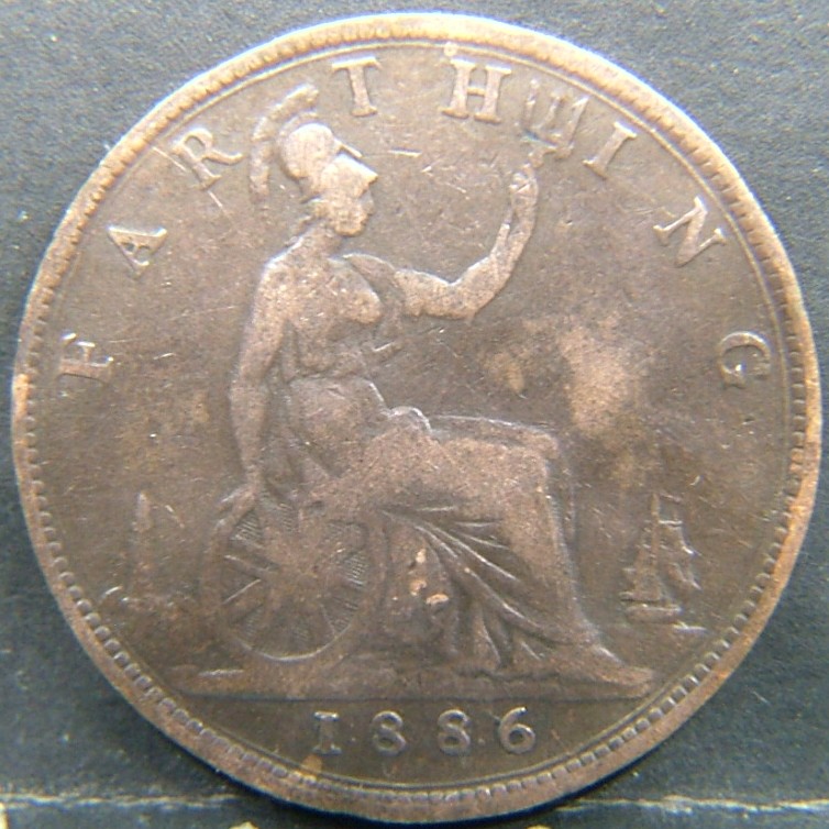 Additional view 2 of 🇬🇧 United Kingdom – Monarchs and Milestones Farthing  1886 object