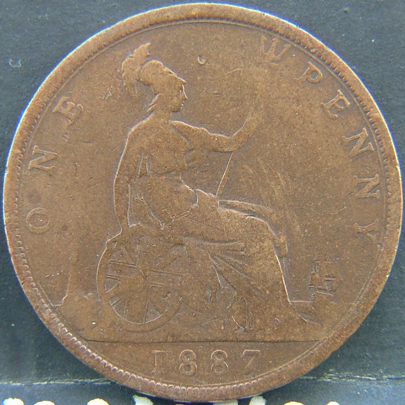 Additional view 1 of 🇬🇧 United Kingdom – Monarchs and Milestones 1 Penny  1877 object