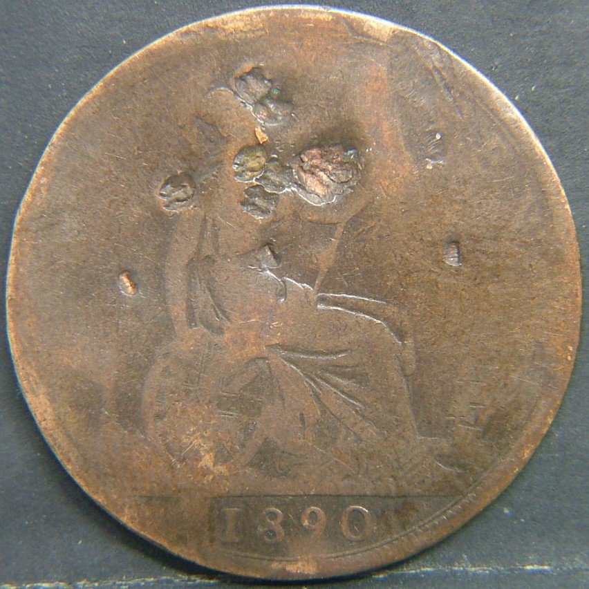 Additional view 2 of 🇬🇧 United Kingdom – Monarchs and Milestones 1 Penny  1890 object