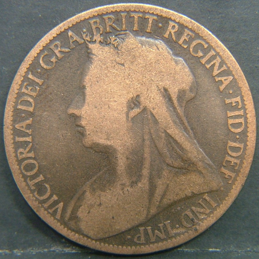 Back side of 🇬🇧 United Kingdom – Monarchs and Milestones 1 Penny  1897 object