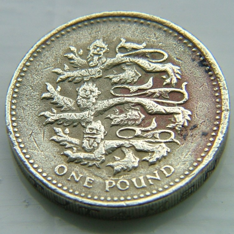 Additional view 2 of Great Britain 1 Pound 1997 coin