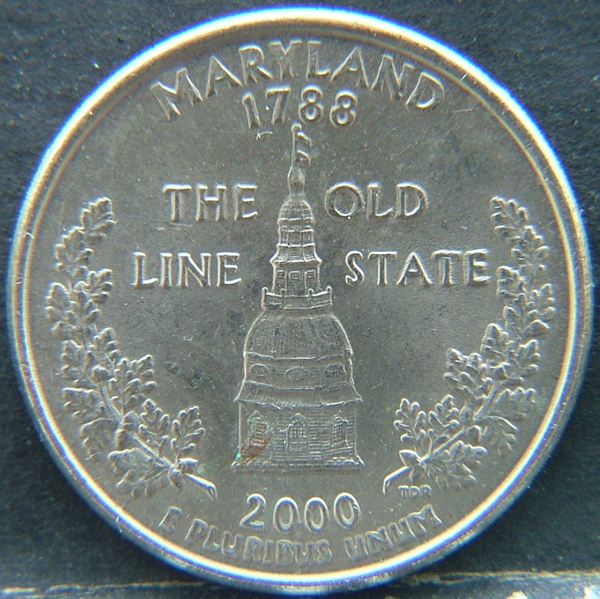 Back side of 🇺🇸 USA – Coins of the United States 25 Cents "P"  2000 object