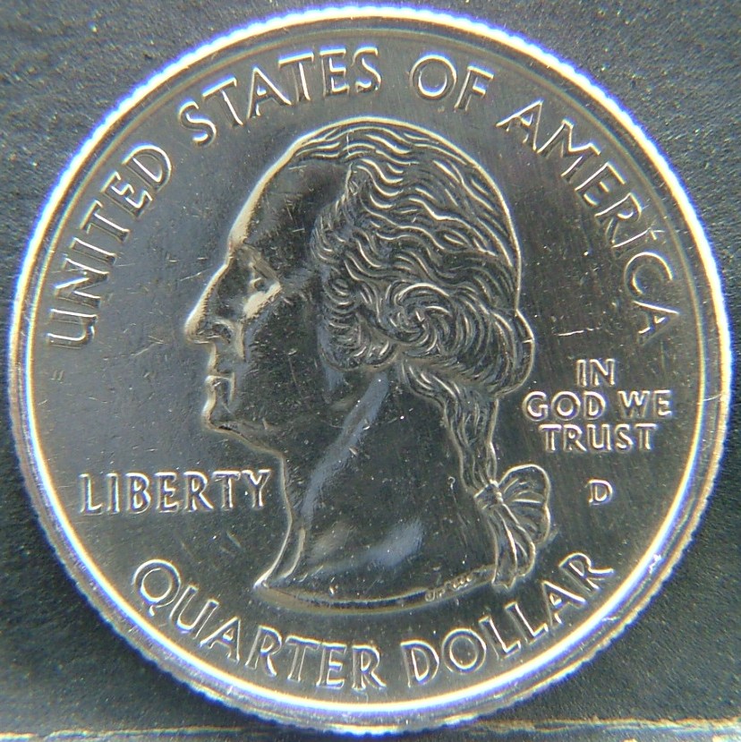 Front side of 🇺🇸 USA – Coins of the United States 25 Cents "D" 2007 coin
