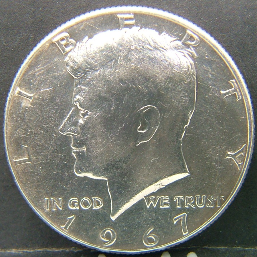 Back side of 🇺🇸 USA – Coins of the United States Half Dollar  1967 object