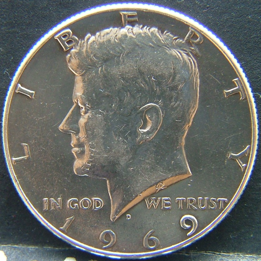 Front side of 🇺🇸 USA – Coins of the United States Half Dollar 1969 coin