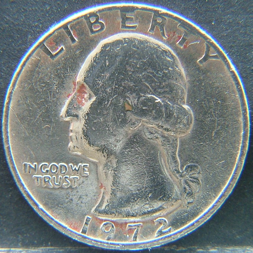 Front side of 🇺🇸 USA – Coins of the United States 25 Cents 1972 coin