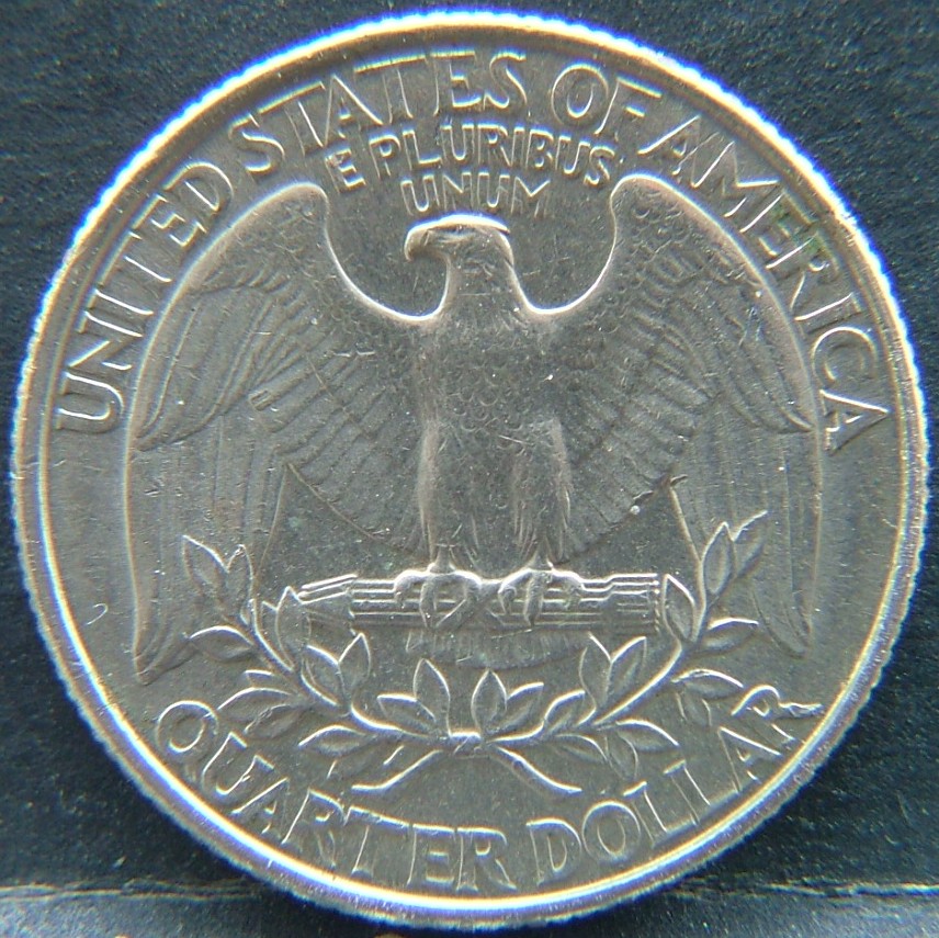 Back side of 🇺🇸 USA – Coins of the United States 25 Cents "P"  1996 object
