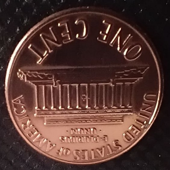 Additional view 2 of USA 1 Cent 1989 coin