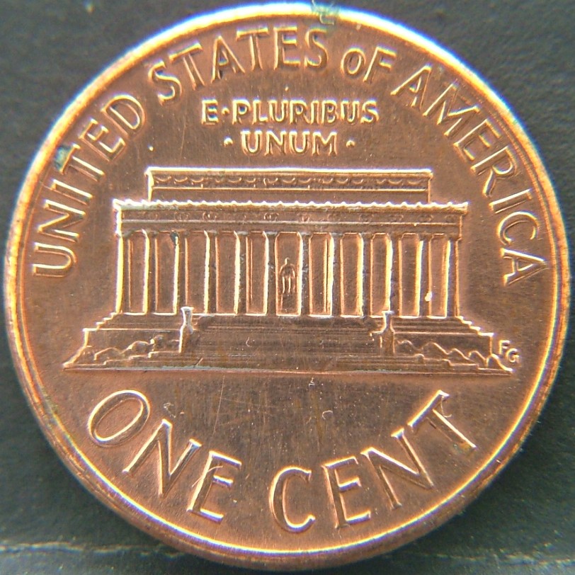 Additional view 1 of 🇺🇸 USA – Coins of the United States 1 Cent 1989 coin