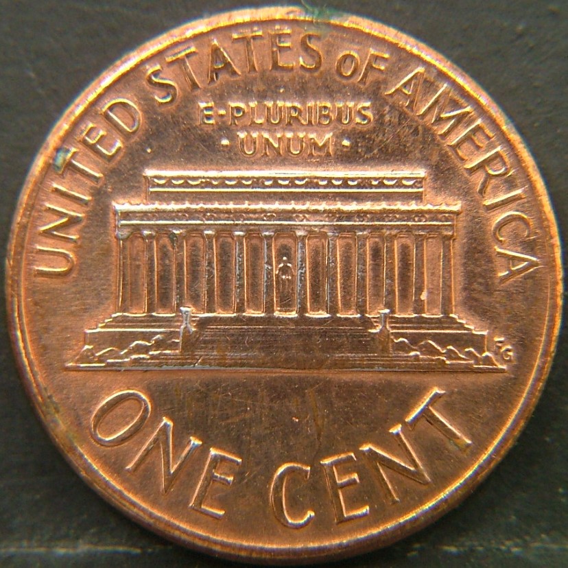 Additional view 2 of 🇺🇸 USA – Coins of the United States 1 Cent 1989 coin